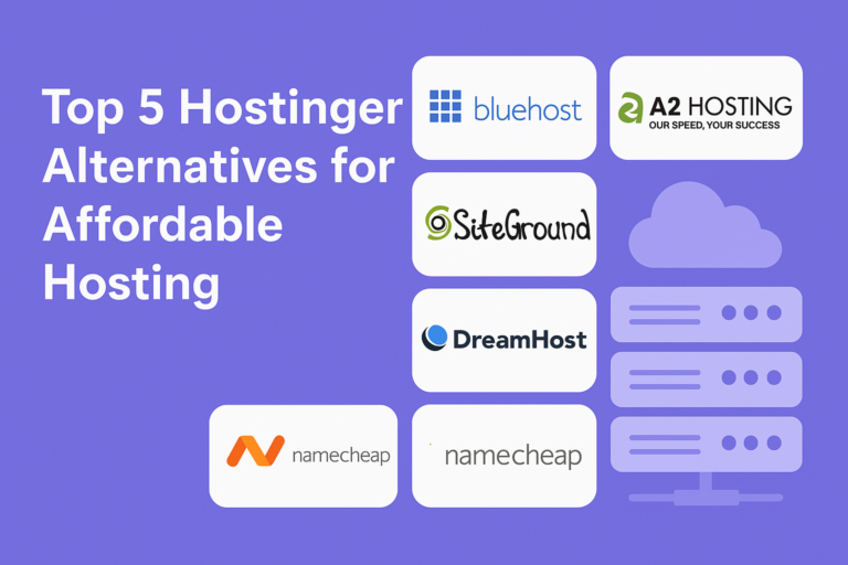 Top 5 Hostinger Alternatives for Affordable Hosting – Comparison of budget-friendly web hosting providers