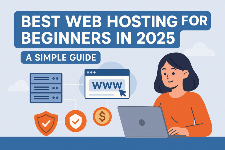 Best Web Hosting for Beginners in 2025 – A Simple Guide